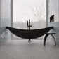 ALFI brand HammockTub1 79" Acrylic Suspended Wall Mounted Hammock Bathtub