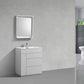 Milano 30" Nature Wood Modern Bathroom Vanity