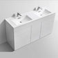 Milano 48" Single Sink Nature Wood Modern Bathroom Vanity