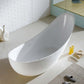 Kube Salto 81'' Free Standing Bathtub