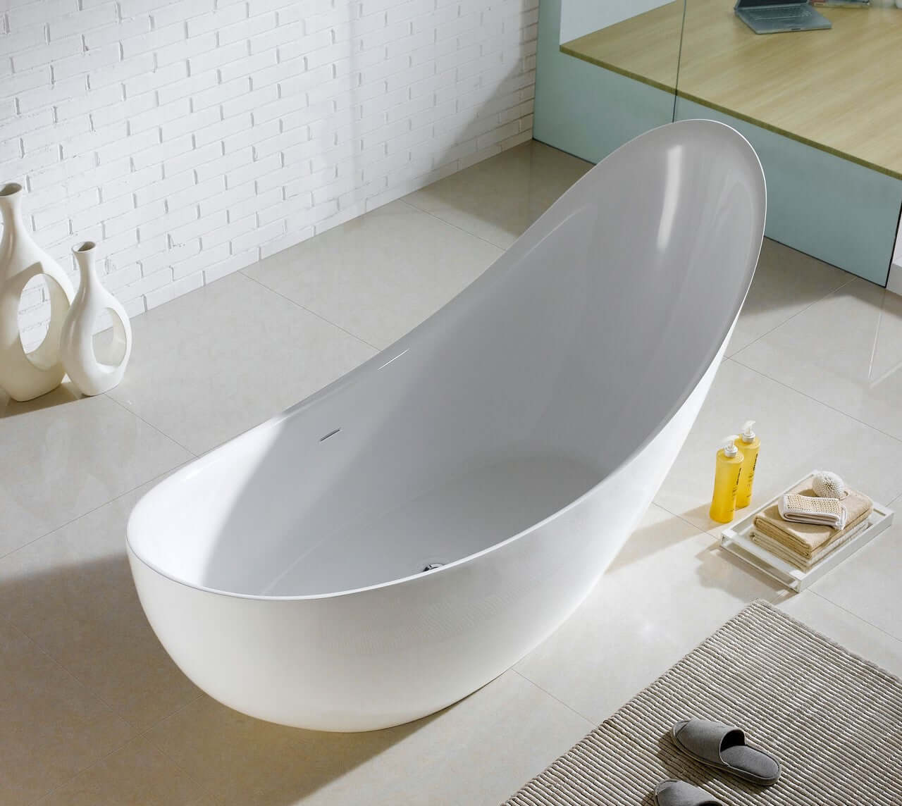 Kube Salto 81'' Free Standing Bathtub