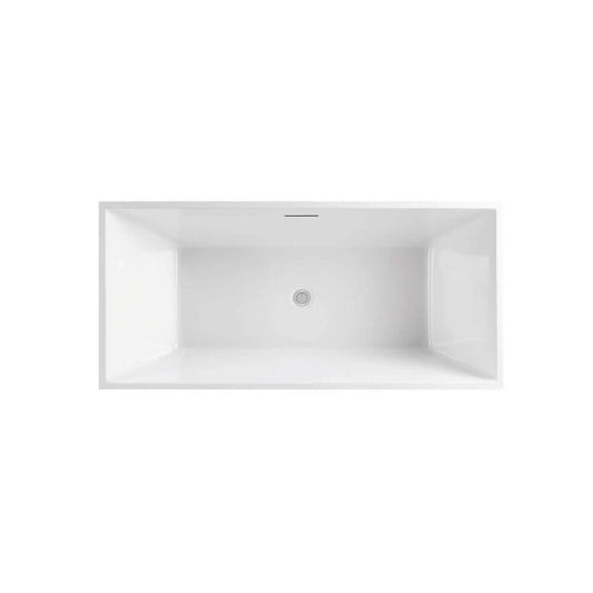Kube Squadra 67" Free Standing Bathtub