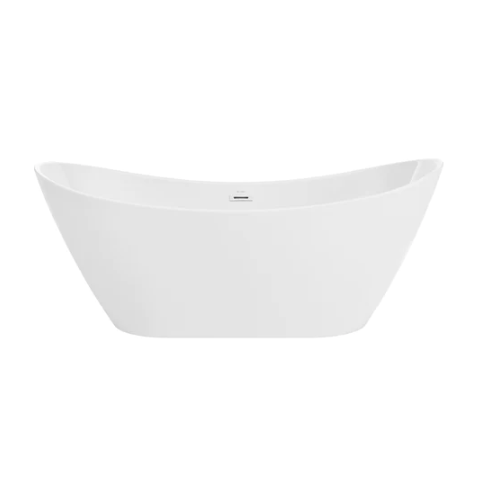 Ivy 60" Double Slipper Freestanding Bathtub