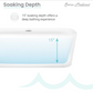 Concorde 67" Freestanding Bathtub