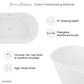 Claire 60" Freestanding Bathtub