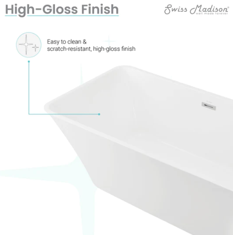 St. Tropez 60" Freestanding Bathtub