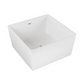 Voltaire 47" Square Freestanding Bathtub