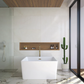 Voltaire 47" Square Freestanding Bathtub