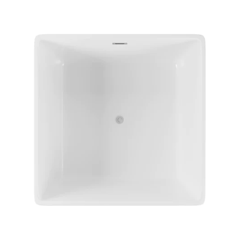 Voltaire 47" Square Freestanding Bathtub