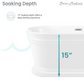 Santorini 60" Freestanding Tub