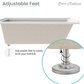 Voltaire 60"x 30" Reversible Drain Drop-In Bathtub
