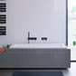 Voltaire 48" x 32" Reversible Drain Drop-In Bathtub