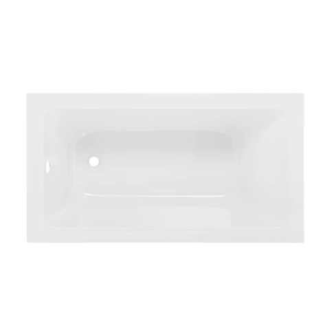 Voltaire 48" x 32" Reversible Drain Drop-In Bathtub