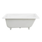 Voltaire 48" x 32" Reversible Drain Drop-In Bathtub