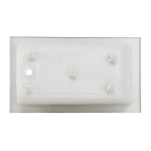Voltaire 48" x 32" Reversible Drain Drop-In Bathtub