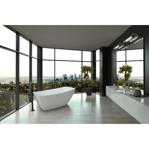Jacuzzi JSTF6731BUXXXXW "Stella" Unique Size Soaking Tub