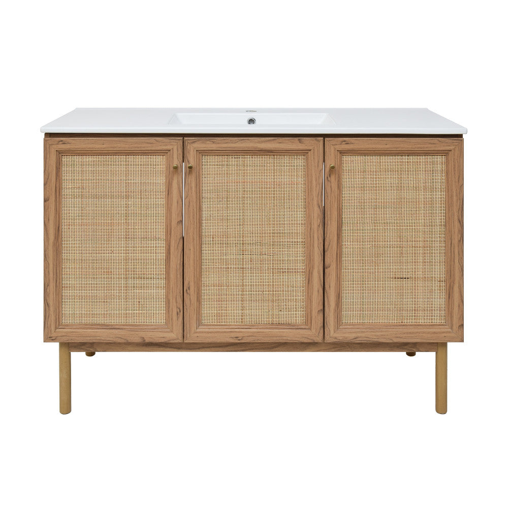 Classé 48" Bathroom Vanity in Oak