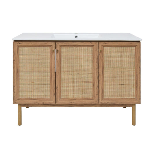 Classé 48" Bathroom Vanity in Oak