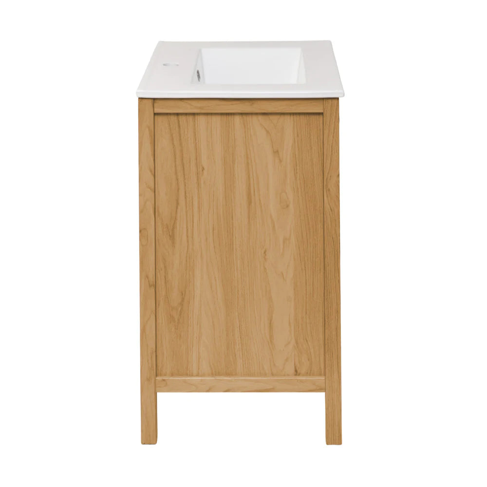 Château 24" Bathroom Vanity in Natural Oak