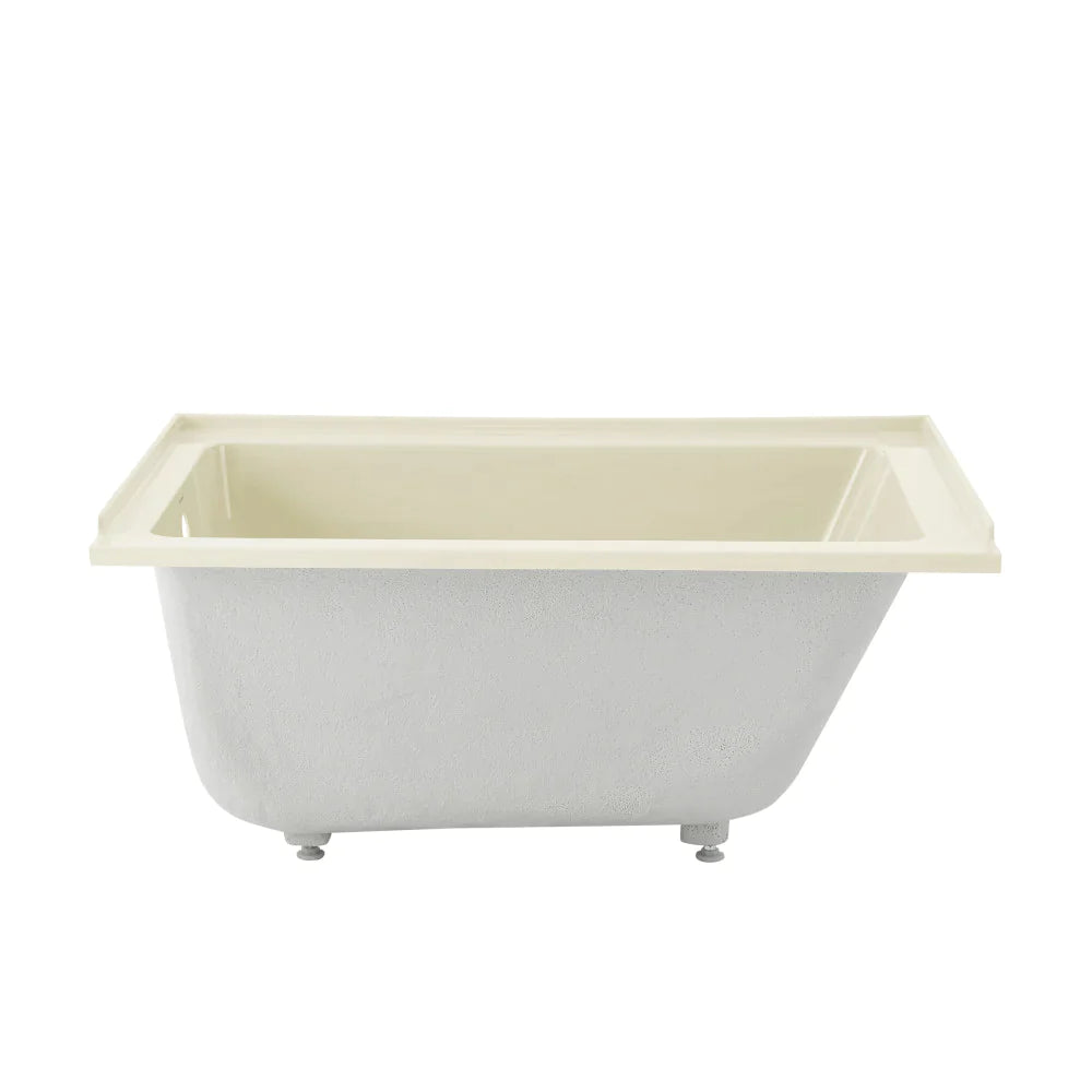 Voltaire 48" X 32" Right-Hand Drain Alcove Bathtub in Bisque