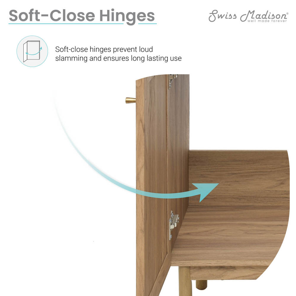 Classé 60" Bathroom Vanity in Oak