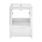 Virage 24" Freestanding, Bathroom Vanity in Glossy White