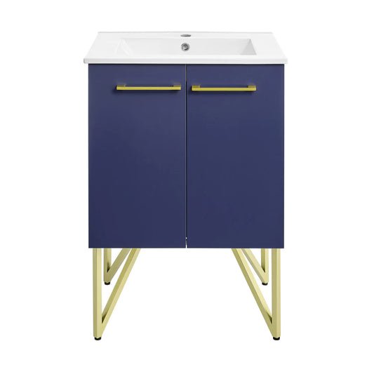 Annecy 24 Bathroom Vanity in Navy Blue