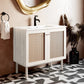 Classé 36" Bathroom Vanity in White Oak