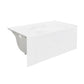 Ivy 48'' x 32" Bathtub with Apron Right Hand Drain in White