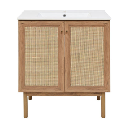 Classé 30" Bathroom Vanity in Oak