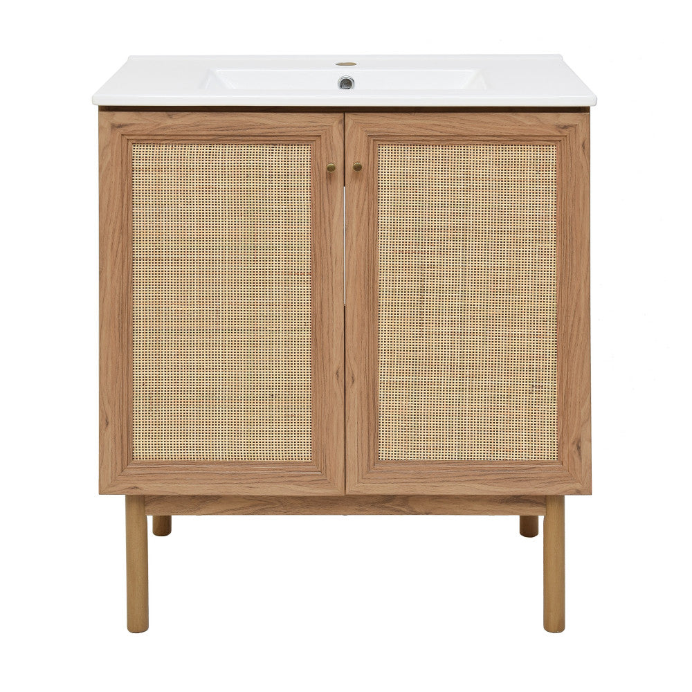 Classé 30" Bathroom Vanity in Oak