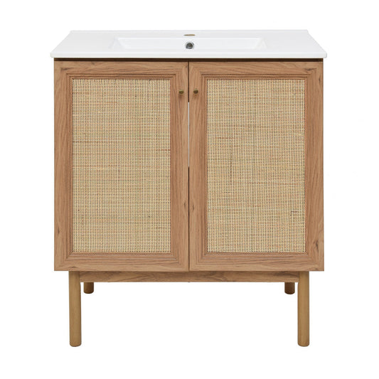 Classé 30" Bathroom Vanity in Oak