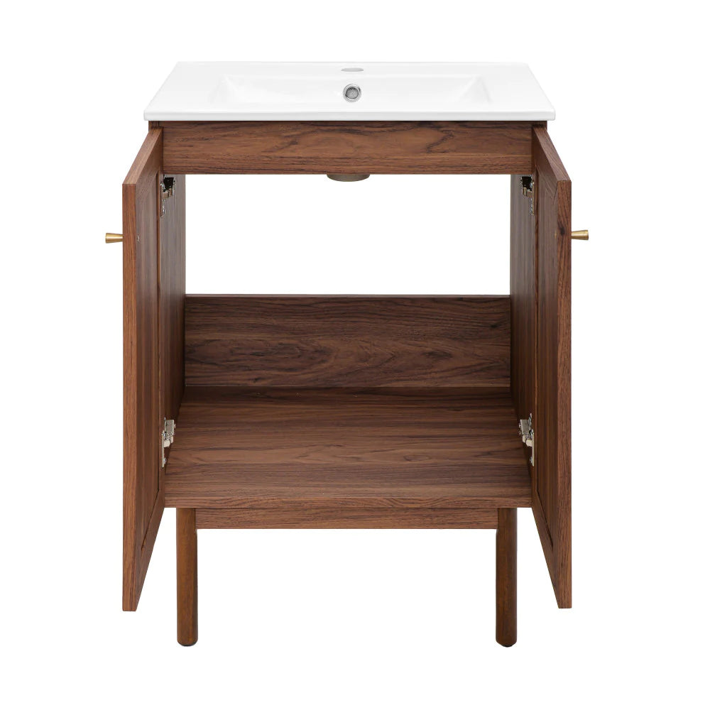 Classé 24" Bathroom Vanity in Dark Walnut