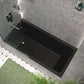Voltaire 60" X 30" Right-Hand Drain Alcove Bathtub in Matte Black