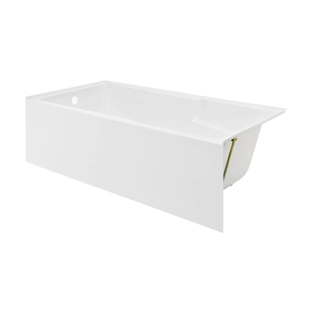 Voltaire 72" x 36" Left-Hand Drain Alcove Bathtub with Apron