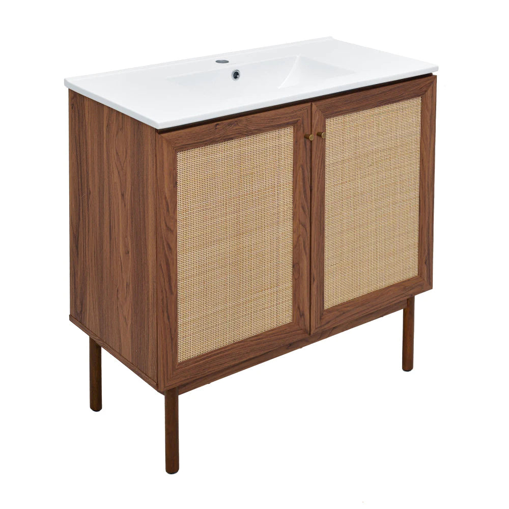 Classé 36" Bathroom Vanity in Dark Walnut