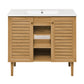 Bron 36" Bathroom Vanity in Oak