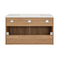 Classé 36" Wall-Mounted Bathroom Vanity in Oak