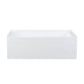 Ivy 60" X 30" Drain Alcove Bathtub with Apron