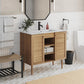 Bron 36" Bathroom Vanity in Oak