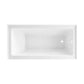 Voltaire 60" X 30" Right-Hand Drain Alcove Bathtub with Apron