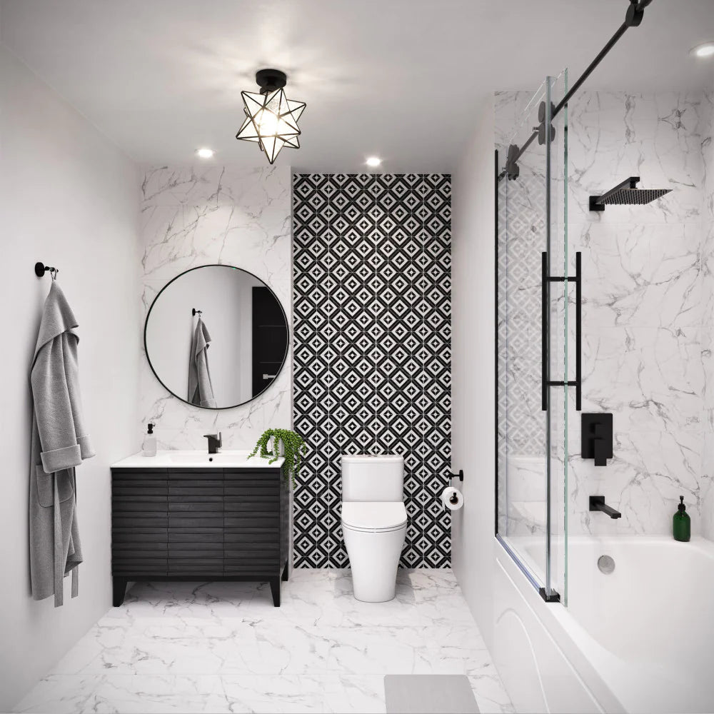 Ivy 48'' x 32" Bathtub with Apron Right Hand Drain in White