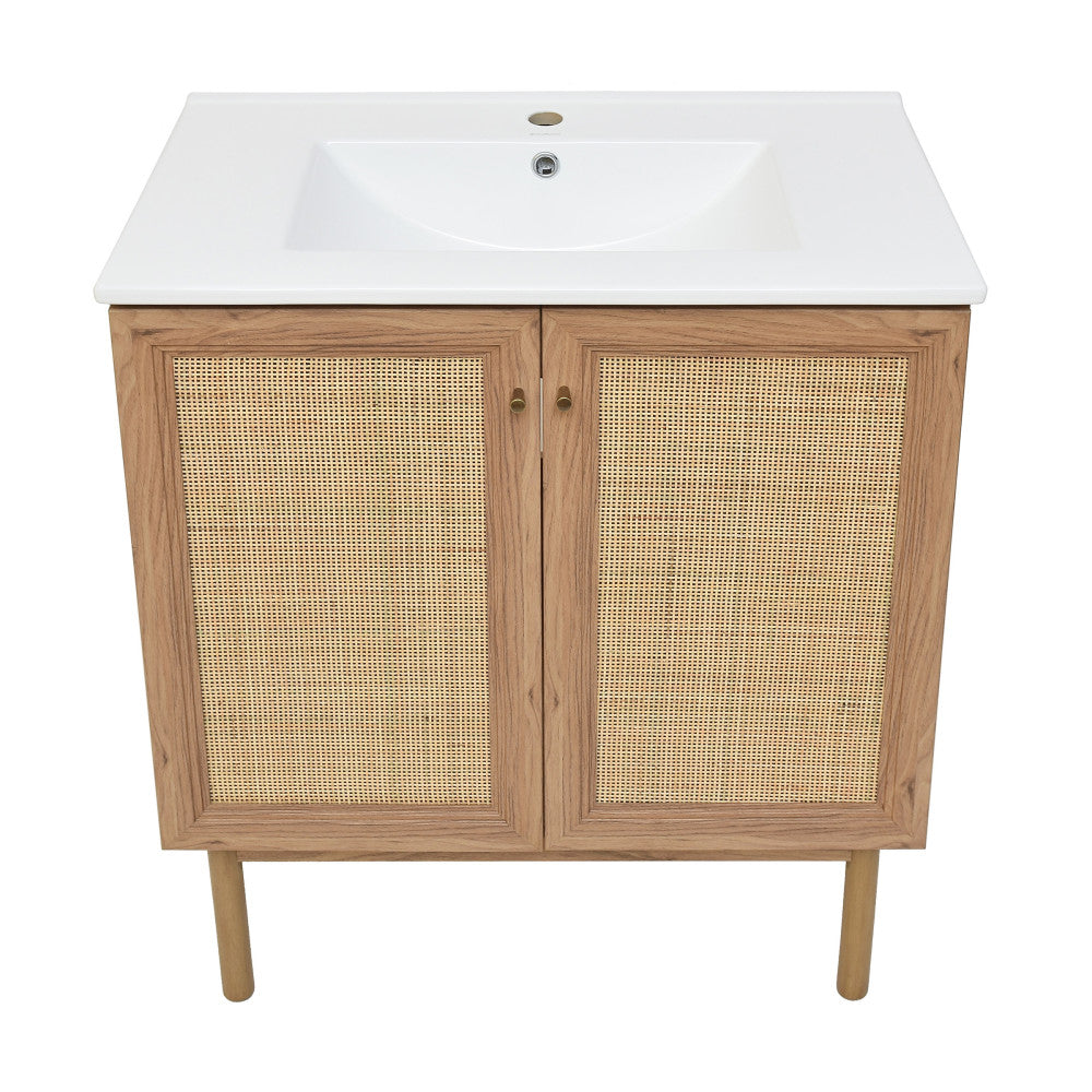 Classé 30" Bathroom Vanity in Oak