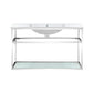 Pierre 36 Single, Metal Frame, Open Shelf, Bathroom Vanity