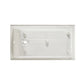 Voltaire 60" X 32" Left-Hand Drain Alcove Bathtub