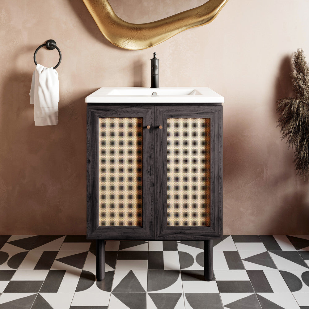 Classé 24" Bathroom Vanity in Black