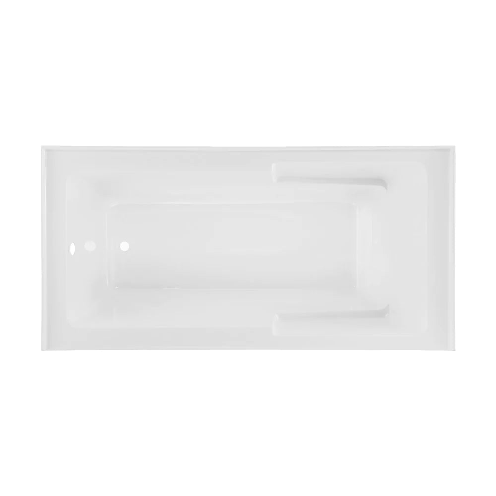 Voltaire 72" x 36" Left-Hand Drain Alcove Bathtub with Apron