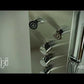 ALFI brand ABSP40 Stainless Steel Shower Panel with 6 Body Sprays